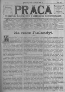 Praca: tygodnik polityczny i literacki, illustrowany. 1910.02.06 R.14 nr6