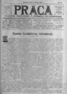 Praca: tygodnik polityczny i literacki, illustrowany. 1910.03.27 R.14 nr13