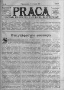 Praca: tygodnik polityczny i literacki, illustrowany. 1910.04.17 R.14 nr16