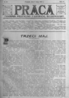 Praca: tygodnik polityczny i literacki, illustrowany. 1910.05.01 R.14 nr18