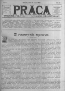 Praca: tygodnik polityczny i literacki, illustrowany. 1910.05.22 R.14 nr21
