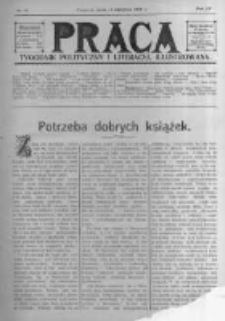 Praca: tygodnik polityczny i literacki, illustrowany. 1910.08.14 R.14 nr33