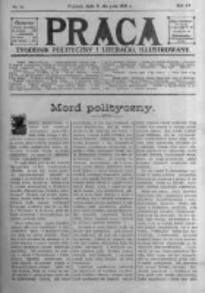 Praca: tygodnik polityczny i literacki, illustrowany. 1910.08.21 R.14 nr34