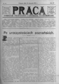 Praca: tygodnik polityczny i literacki, illustrowany. 1910.08.28 R.14 nr35