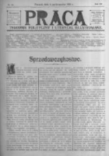Praca: tygodnik polityczny i literacki, illustrowany. 1910.10.02 R.14 nr40