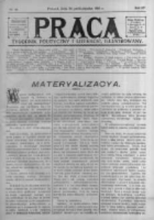 Praca: tygodnik polityczny i literacki, illustrowany. 1910.10.30 R.14 nr44