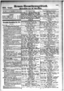 Armee-Verordnungsblatt. Verlustlisten 1916.05.17 Ausgabe 981