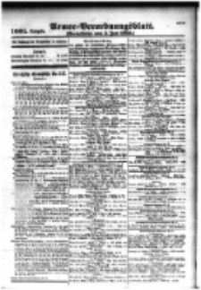 Armee-Verordnungsblatt. Verlustlisten 1916.06.05 Ausgabe 1001