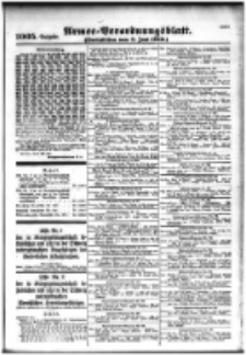 Armee-Verordnungsblatt. Verlustlisten 1916.06.08 Ausgabe 1005
