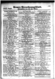 Armee-Verordnungsblatt. Verlustlisten 1916.06.16 Ausgabe 1015