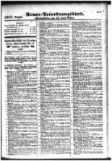 Armee-Verordnungsblatt. Verlustlisten 1916.06.19 Ausgabe 1018