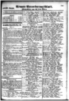 Armee-Verordnungsblatt. Verlustlisten 1916.07.10 Ausgabe 1040