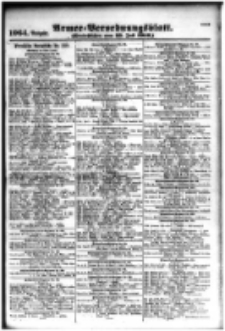 Armee-Verordnungsblatt. Verlustlisten 1916.07.25 Ausgabe 1064