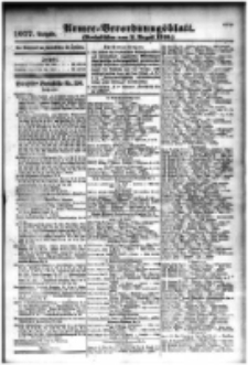 Armee-Verordnungsblatt. Verlustlisten 1916.08.02 Ausgabe 1077