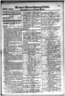 Armee-Verordnungsblatt. Verlustlisten 1916.08.03 Ausgabe 1079
