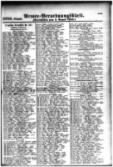 Armee-Verordnungsblatt. Verlustlisten 1916.08.03 Ausgabe 1080