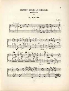 Op. 219, Départ pour la chasse
