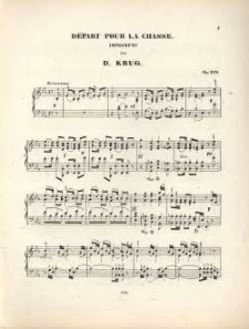 Op. 219, D&eacute;part pour la chasse