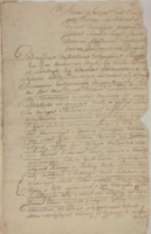Pro Parte Famatorum Iacobi Przezborski et Margarethae Coniug[um] Hulezinae et Prati Resignatio 1744 [tyt. z noty dors.]