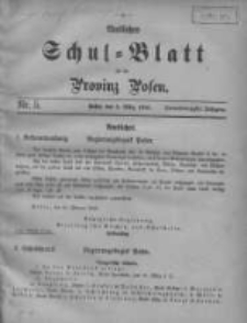 Amtliches Schul-Blatt für die Provinz Posen 1910.03.05 Jg.43 Nr5