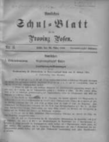 Amtliches Schul-Blatt für die Provinz Posen 1910.03.20 Jg.43 Nr6