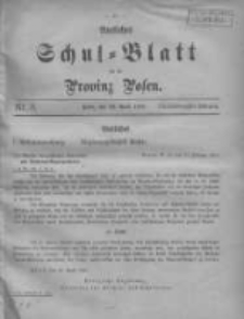 Amtliches Schul-Blatt für die Provinz Posen 1910.04.20 Jg.43 Nr8