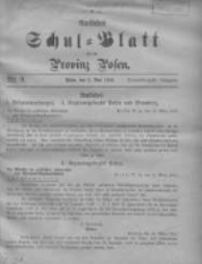 Amtliches Schul-Blatt für die Provinz Posen 1910.05.05 Jg.43 Nr9