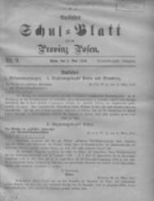 Amtliches Schul-Blatt f&uuml;r die Provinz Posen 1910.05.05 Jg.43 Nr9