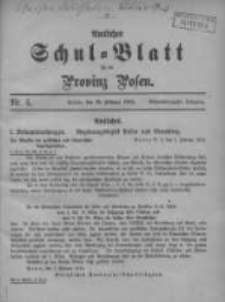 Amtliches Schul-Blatt für die Provinz Posen 1915.02.20 Jg.48 Nr4