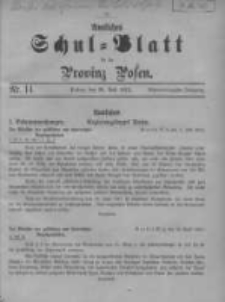 Amtliches Schul-Blatt f&uuml;r die Provinz Posen 1915.07.20 Jg.48 Nr14