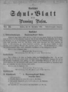 Amtliches Schul-Blatt f&uuml;r die Provinz Posen 1915.09.20 Jg.48 Nr18