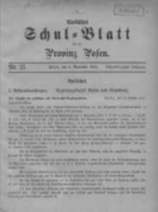 Amtliches Schul-Blatt für die Provinz Posen 1915.11.05 Jg.48 Nr21