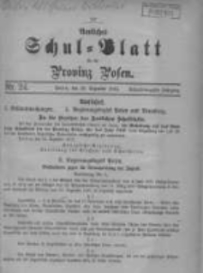 Amtliches Schul-Blatt für die Provinz Posen 1915.12.20 Jg.48 Nr24