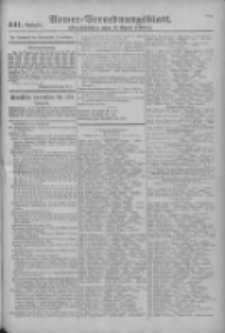 Armee-Verordnungsblatt. Verlustlisten 1915.04.09 Ausgabe 441