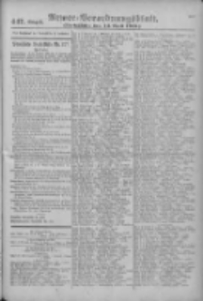 Armee-Verordnungsblatt. Verlustlisten 1915.04.13 Ausgabe 447