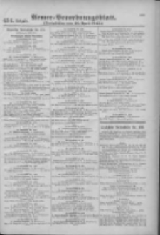 Armee-Verordnungsblatt. Verlustlisten 1915.04.16 Ausgabe 454