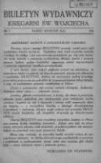 Biuletyn Wydawniczy Księgarni św. Wojciecha 1926 marzec/maj R.1 Nr2
