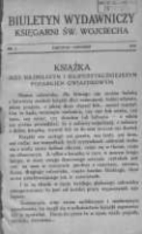 Biuletyn Wydawniczy Księgarni św. Wojciecha 1926 listopad/grudzień R.1 Nr5