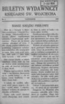 Biuletyn Wydawniczy Księgarni św. Wojciecha 1930 październik Nr4