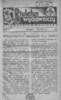 Biuletyn Wydawniczy Księgarni św. Wojciecha 1931 styczeń Nr1