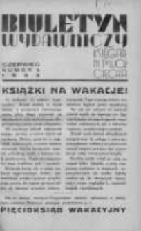Biuletyn Wydawniczy Księgarni św. Wojciecha 1933 czerwiec Nr6