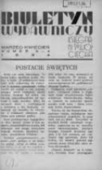 Biuletyn Wydawniczy Księgarni św. Wojciecha 1934 marzec/kwiecień Nr3/4