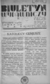 Biuletyn Wydawniczy Księgarni św. Wojciecha 1935 styczeń/luty Nr1/2