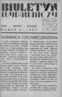 Biuletyn Wydawniczy Księgarni św. Wojciecha 1937 lipiec/wrzesień Nr3