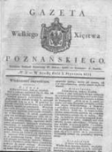 Gazeta Wielkiego Xięstwa Poznańskiego 1831.01.05 Nr3