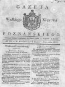 Gazeta Wielkiego Xięstwa Poznańskiego 1831.01.17 Nr13