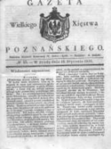 Gazeta Wielkiego Xięstwa Poznańskiego 1831.01.19 Nr15