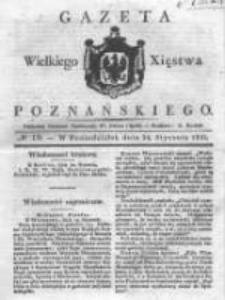 Gazeta Wielkiego Xięstwa Poznańskiego 1831.01.24 Nr19