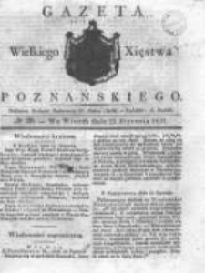 Gazeta Wielkiego Xięstwa Poznańskiego 1831.01.25 Nr20