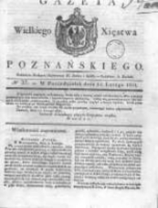 Gazeta Wielkiego Xięstwa Poznańskiego 1831.02.14 Nr37